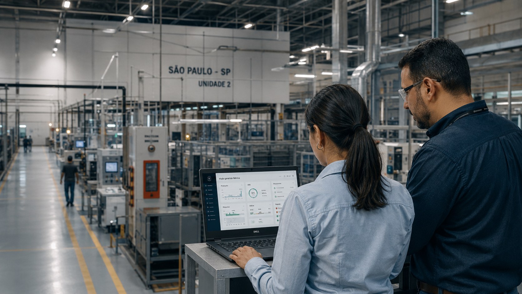 Integração operacional entre produção, manutenção e gestão — São Paulo, SP — Brasil