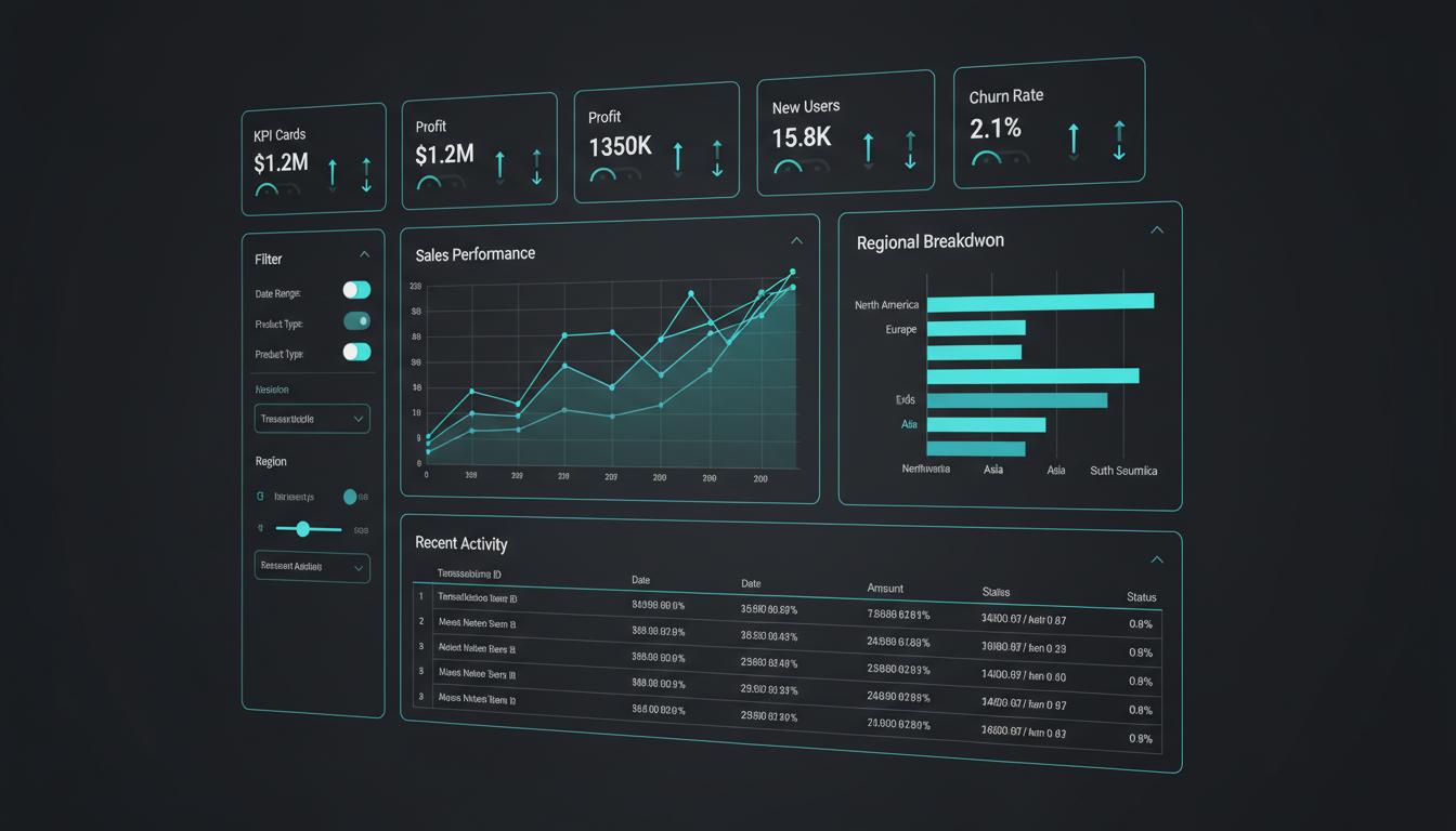 Data e Dashboards